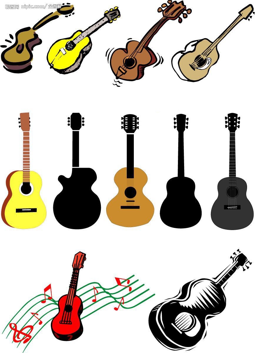 吉他插图（11款）