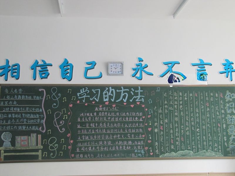 学习的方法黑板报图片